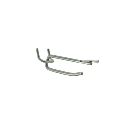 AZAR DISPLAYS 2" Metal Wire Flip Scan Hook (.148" Dia.), PK50 700832